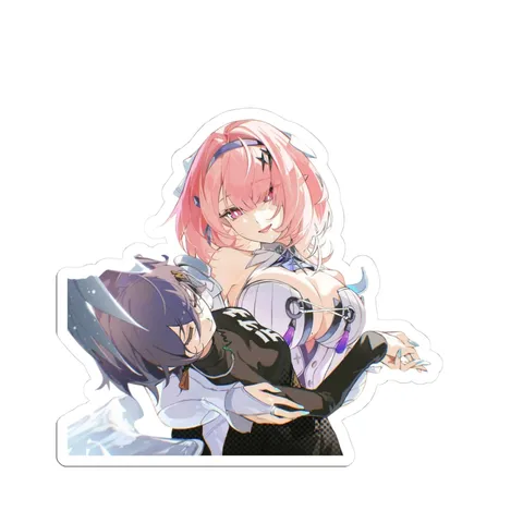 Ramiel and Belle — Kiss-Cut sticker