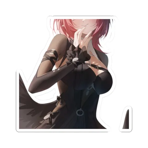 Ramiel Smirk (2) — Kiss-Cut sticker