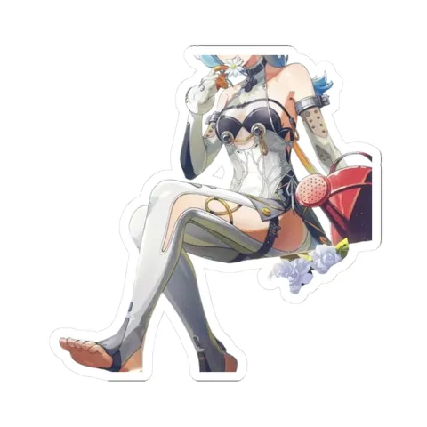Seed Eating Flower — Kiss-Cut sticker