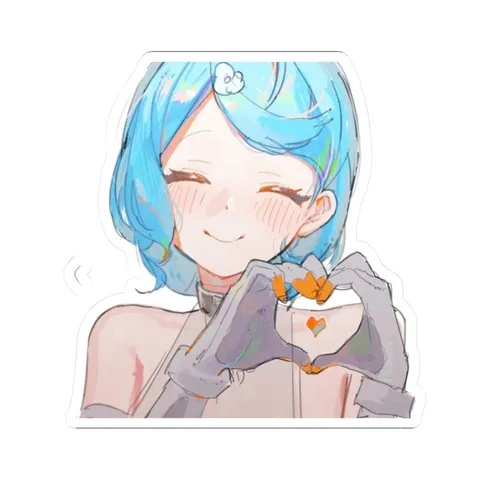 Seed Heart — Kiss-Cut sticker