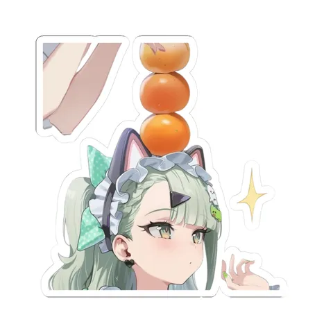 Sunna Stacking Oranges — Sticker sticker