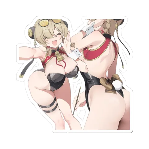 Sweety Bunny Suit — Kiss-Cut sticker
