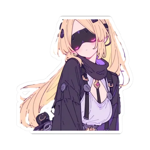 Trigger Blush — Kiss-Cut sticker