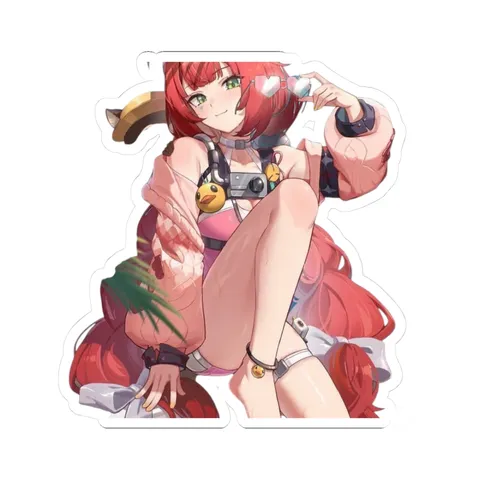 Ukinami Yuzuha Summer Swimsuit — Sticker sticker