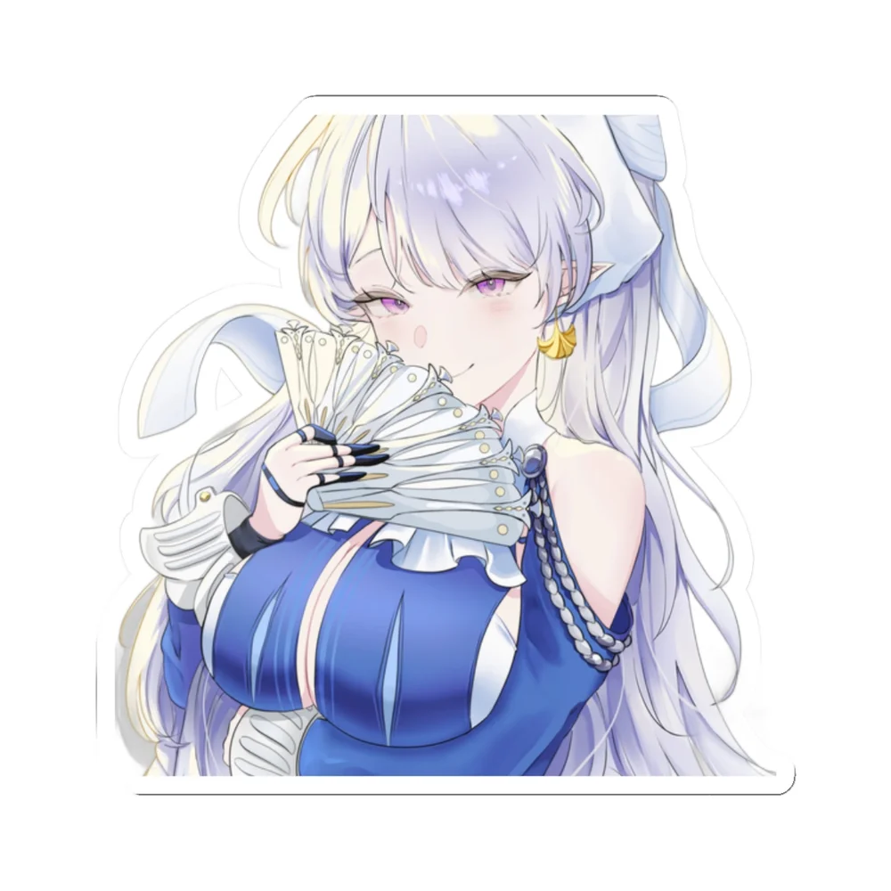 Velina Airgid Long White Hair