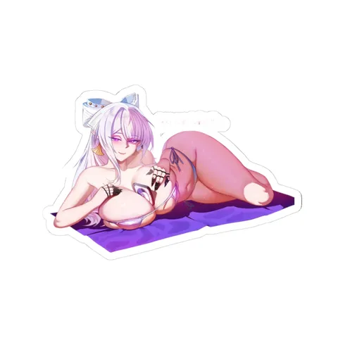 Velina Airgid Lying Down — Sticker sticker