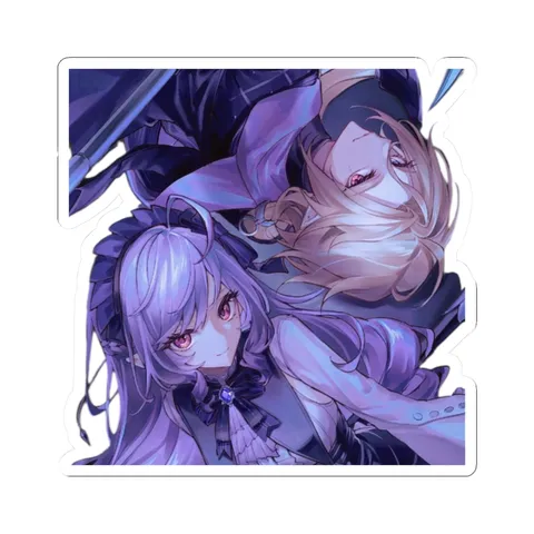 Vivian and Hugo — Kiss-Cut sticker