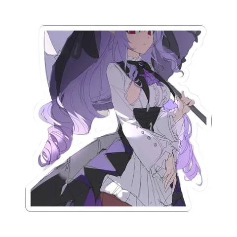 Vivian Banshee Holding Umbrella — Sticker sticker