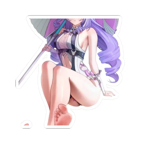 Vivian Beach Feet — Kiss-Cut sticker