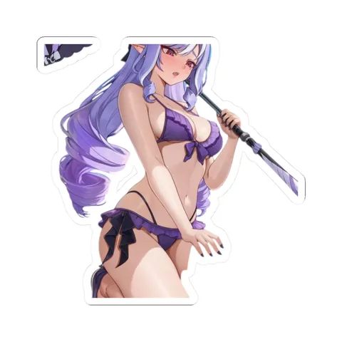 Vivian Embarrassed Swimsuit — Kiss-Cut sticker