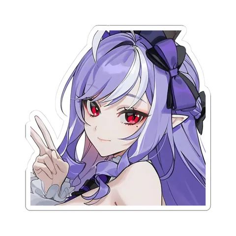 Vivian Cute Smile — Kiss-Cut sticker