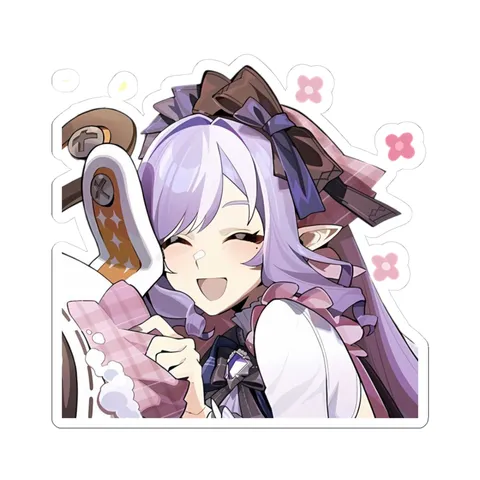 Vivian Happy — Kiss-Cut sticker