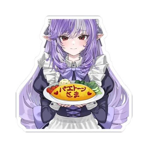 Vivian Makes Omelette — Kiss-Cut sticker