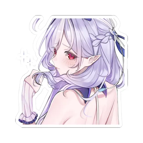 Vivian Open Back — Kiss-Cut sticker