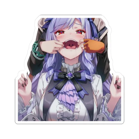 Vivian Open Mouth — Kiss-Cut sticker