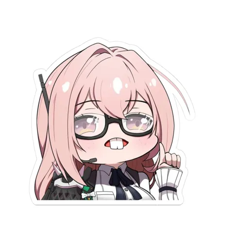 Yanagi Erm Actually — Kiss-Cut sticker
