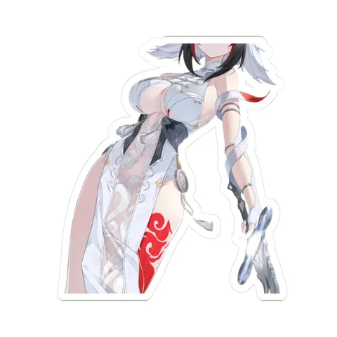 Ye Shunguang White Form — Sticker sticker