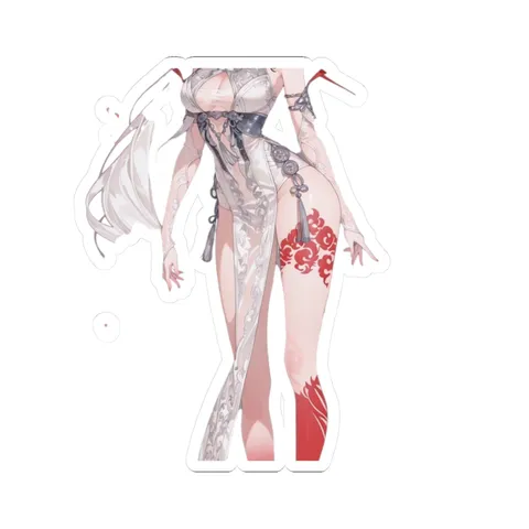Ye Shunguang White Form — Sticker sticker
