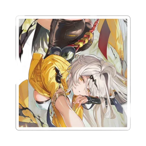 Yi Xuan White Hair Outfit — Sticker sticker