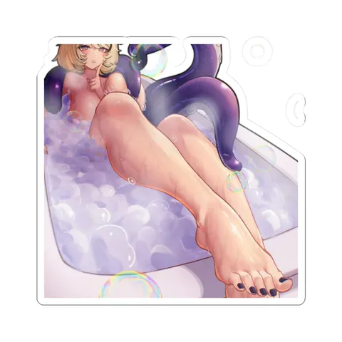 Yidhari Bath Feet — Sticker sticker