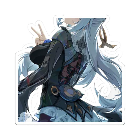 Yixuan From Behind — Sticker sticker