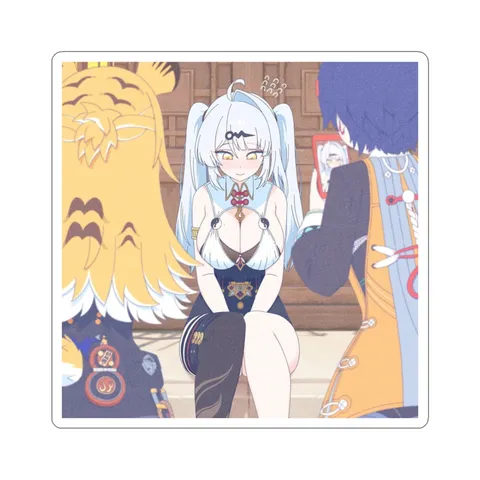 Yixuan Pigtails — Sticker sticker