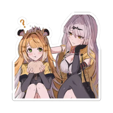 Yixuan Patting Ju Fufu — Kiss-Cut sticker