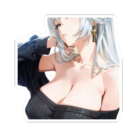 Yixuan Side Eye — Kiss-Cut sticker