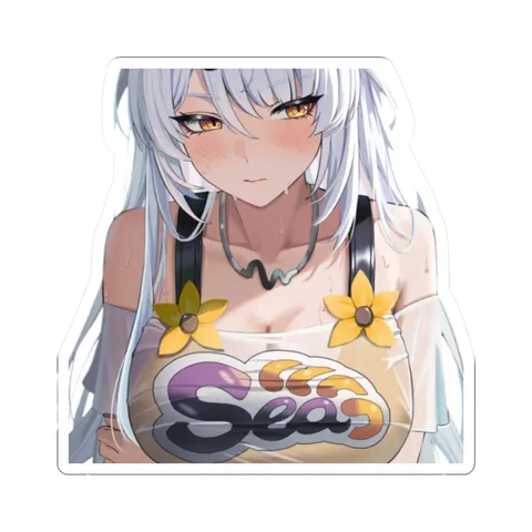 Yixuan Wearing Belle's Swimsuit — Kiss-Cut sticker