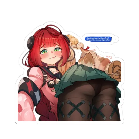 Yuzuha and Alice Thymefield (2) — Kiss-Cut sticker
