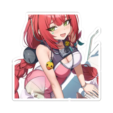 Yuzuha Blush — Sticker sticker