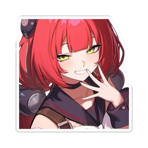 Yuzuha Giggles — Sticker sticker