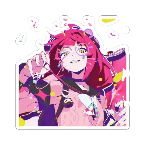 Yuzuha High Contrast — Sticker sticker