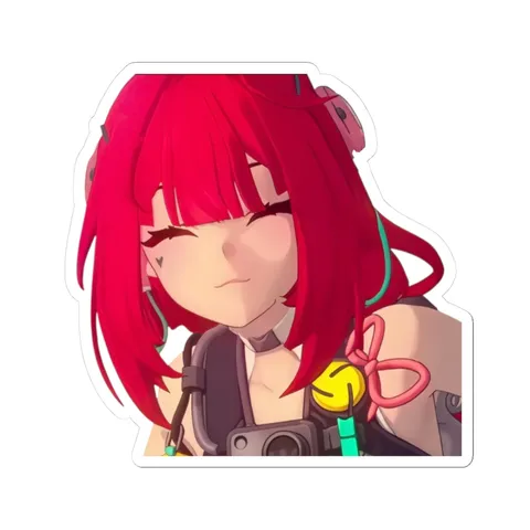 Yuzuha Smile — Sticker sticker