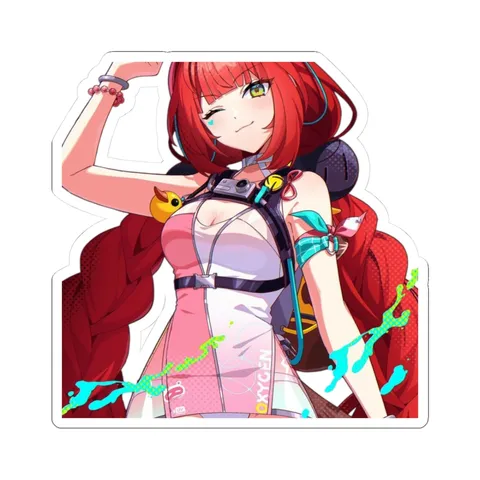Yuzuha Summer Wink! — Sticker sticker