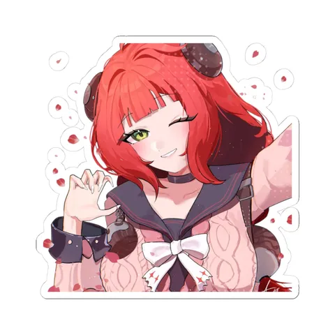 Yuzuha Wink! — Sticker sticker