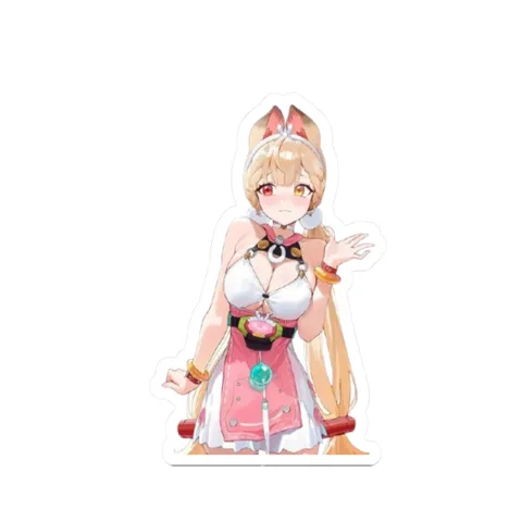 Alice Nervous Hi — Kiss-Cut sticker