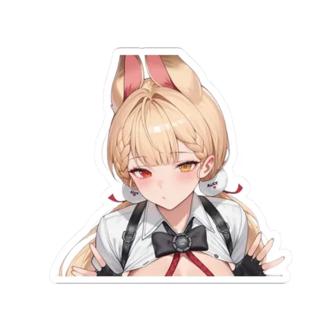 Alice Waving At You — Kiss-Cut sticker