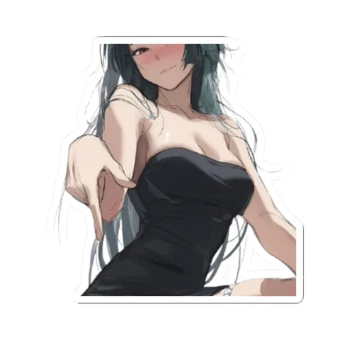 Astra Yao Get Down — Kiss-Cut sticker