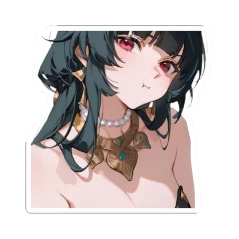 Astra Yao Pouting — Kiss-Cut sticker