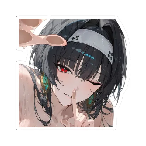 Astra Yao Showers With You — Kiss-Cut sticker