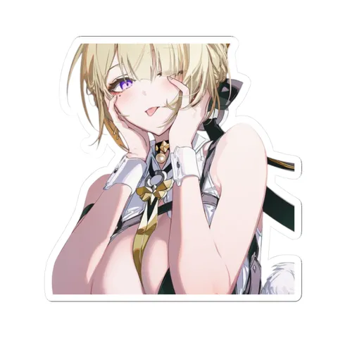 Bunny Suit Evelyn — Sticker sticker