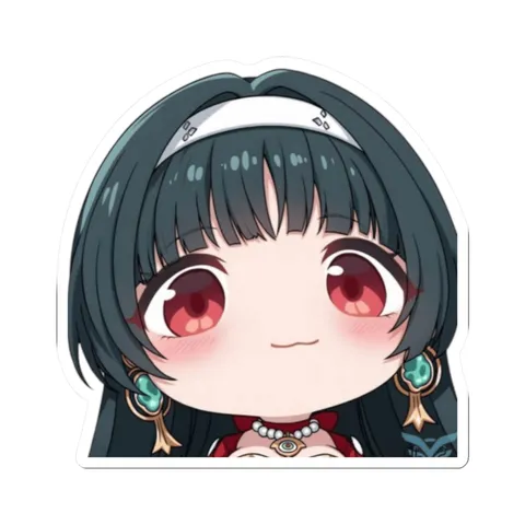 Chibi Astra Yao — Kiss-Cut sticker
