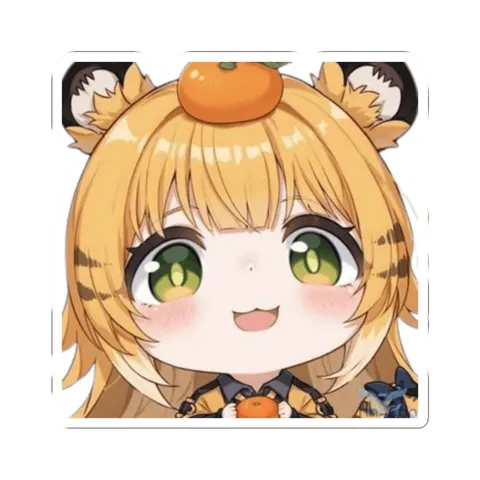 Chibi Ju FuFu — Kiss-Cut sticker