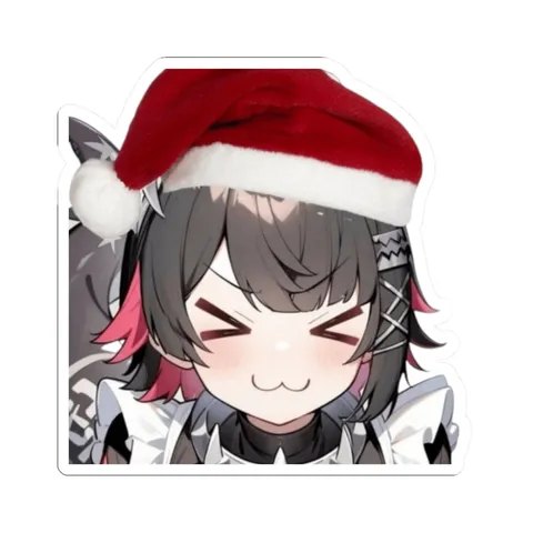 Christmas Ellen Joe — Kiss-Cut sticker