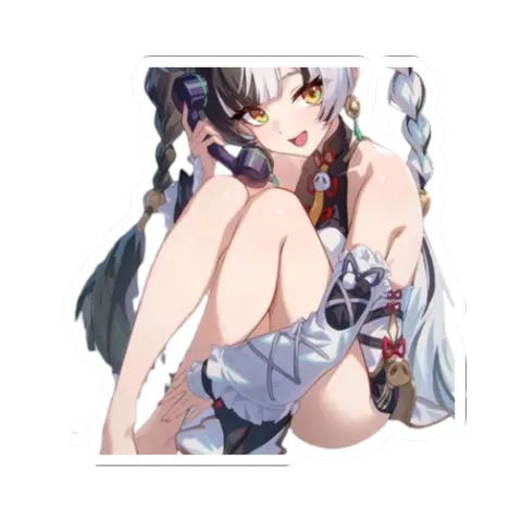 Dialyn No Pants — Sticker sticker