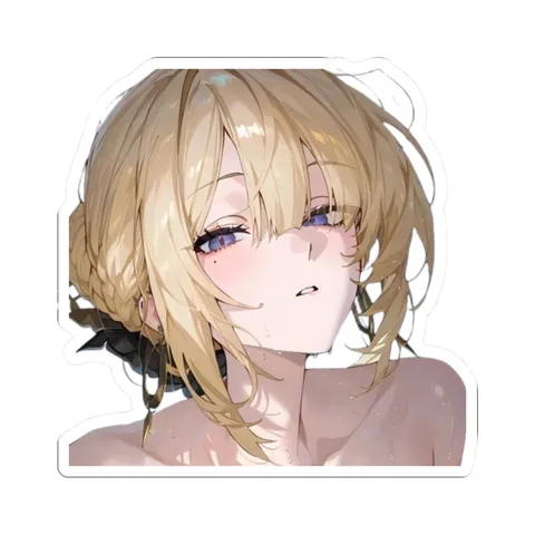 Evelyn After Shower — Sticker sticker