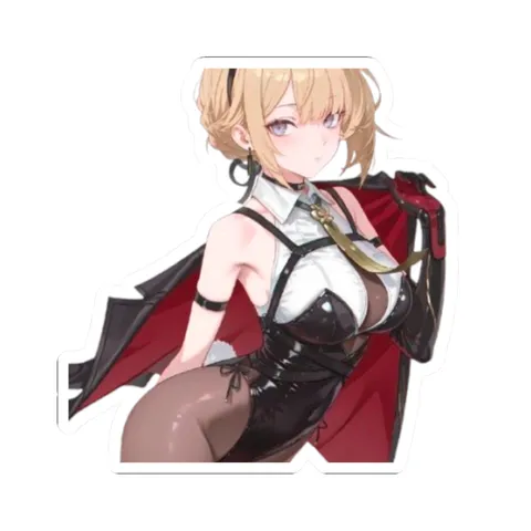 Evelyn Bunny Suit — Sticker sticker