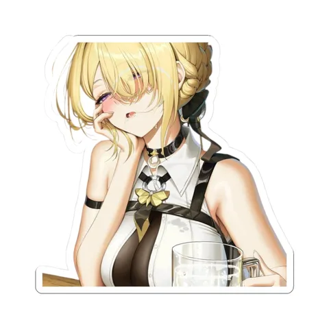 Evelyn Getting Drunk — Sticker sticker