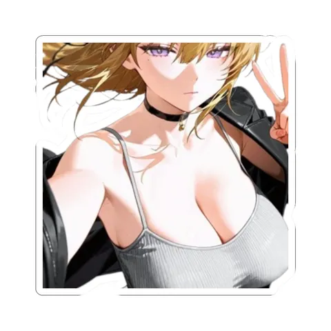 Evelyn In Dress — Sticker sticker